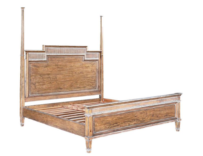Camelot King Bed Beachwood