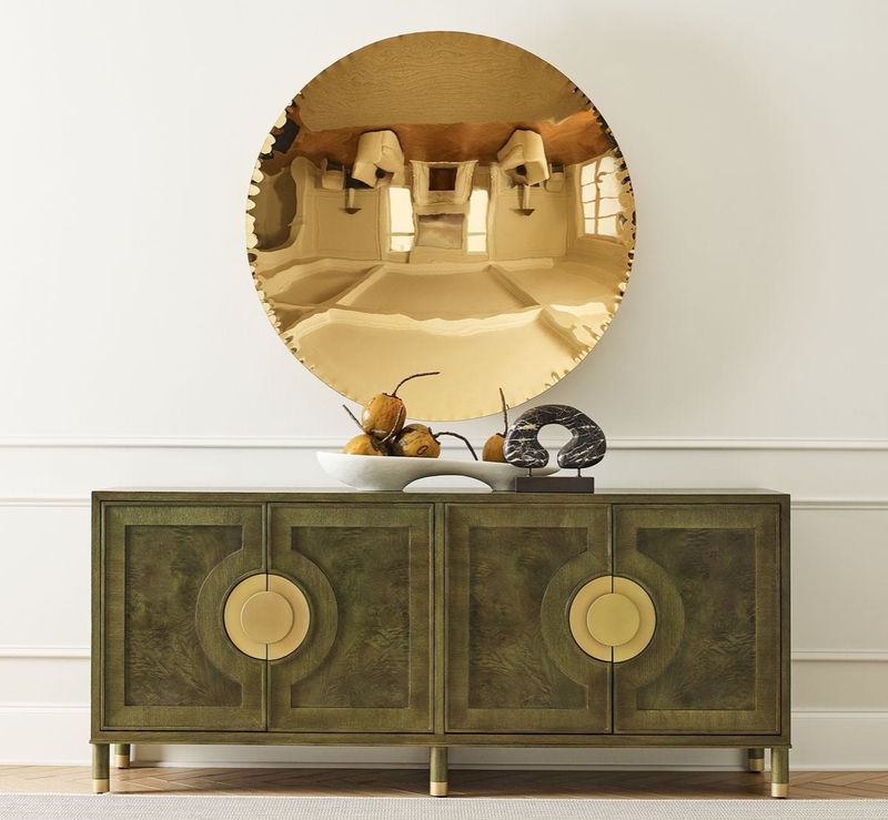 Palais 4 Dr Cabinet Olive 80W X35H X 20D