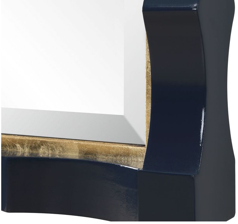 Gulf Mirror Navy 31x39