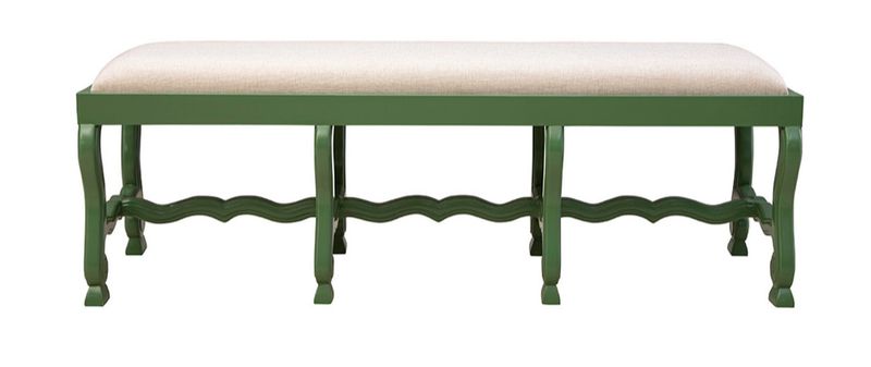 Green Romeo Bench