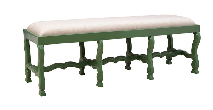 Green Romeo Bench