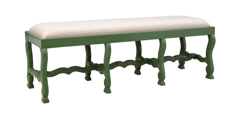 Green Romeo Bench