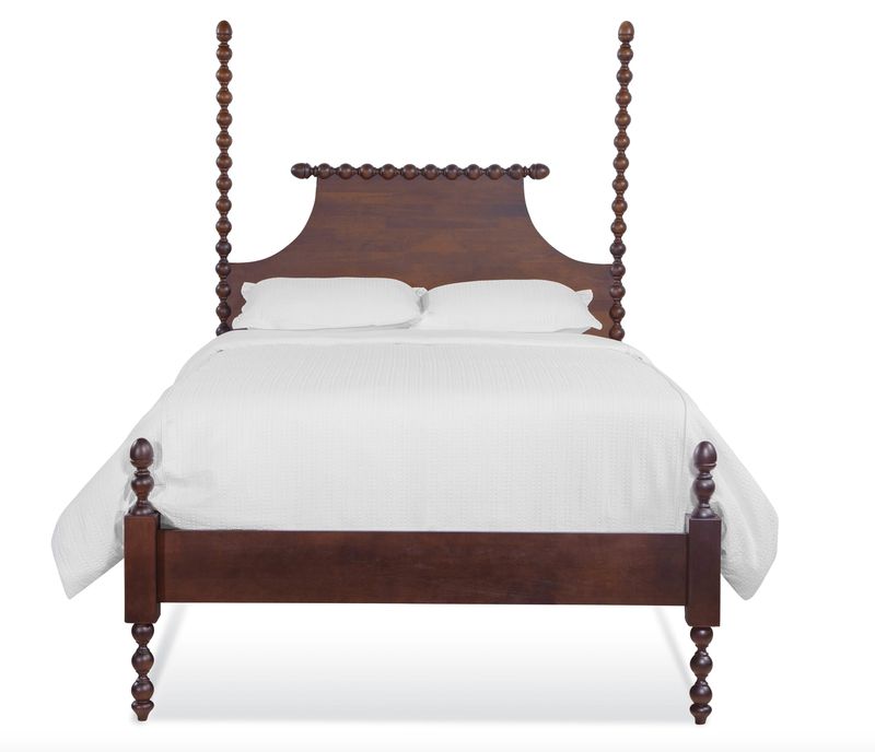 Spindle King Bed Java