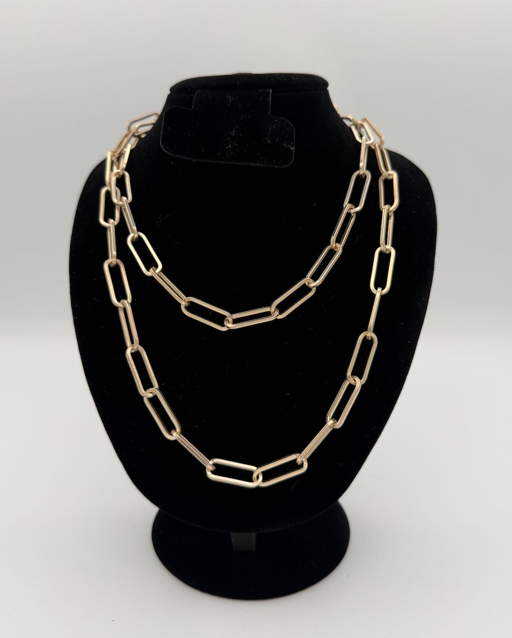Matte Gold Chain 36"