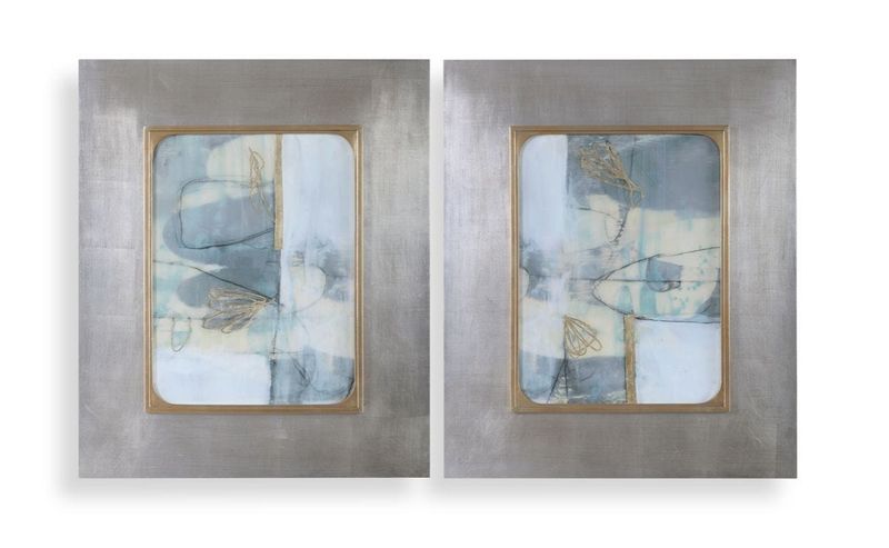 Gilded Whimsy Framed Prints S/2 31"X37"