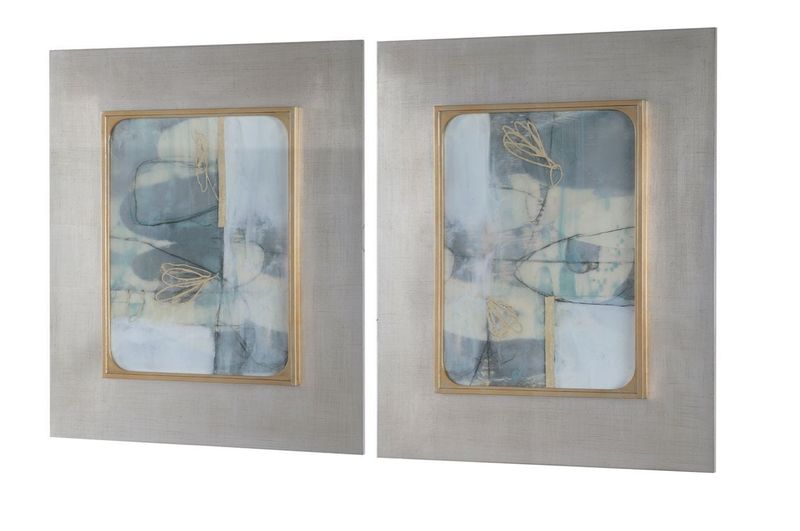 Gilded Whimsy Framed Prints S/2 31"X37"