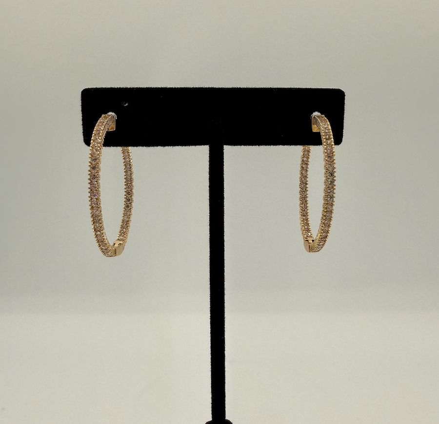 Eternity Diamond Earrings