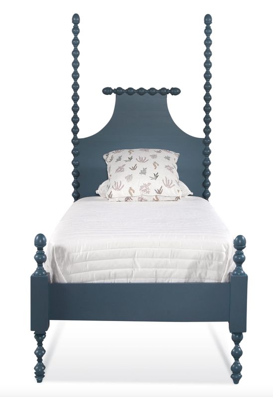 Ocean Blue Twin Bed