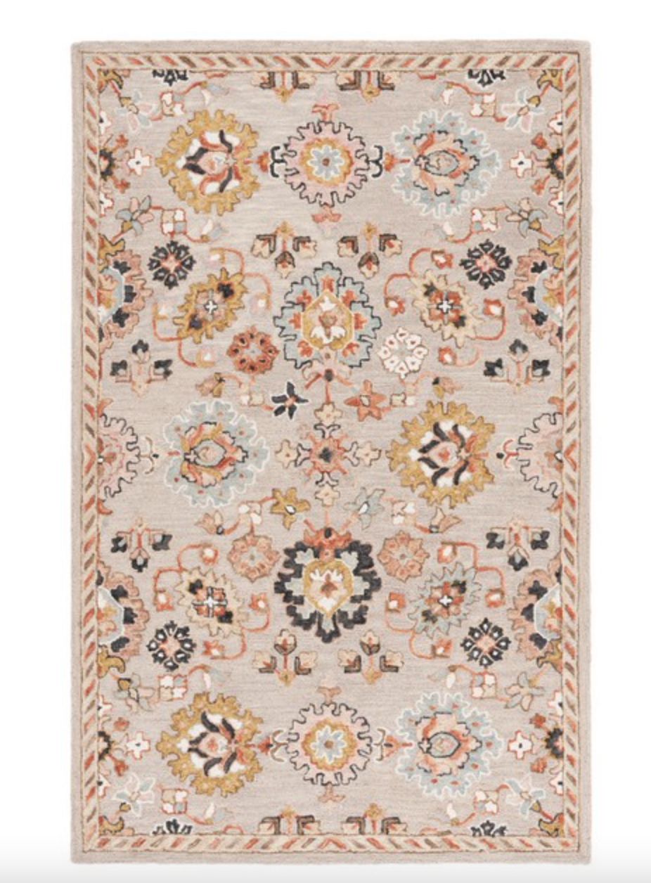 Aspen Grey Pink 8x10