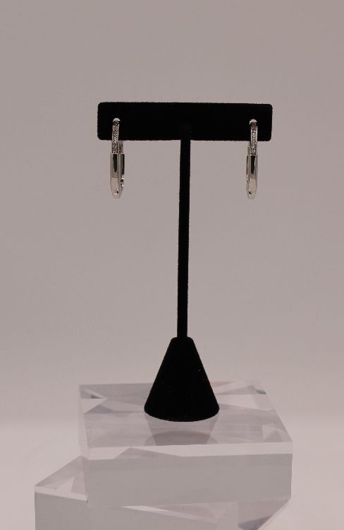 Silver Lock Earring