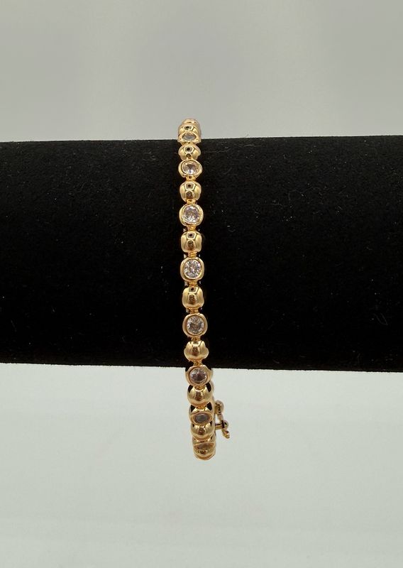 Bubble Gold Bracelet