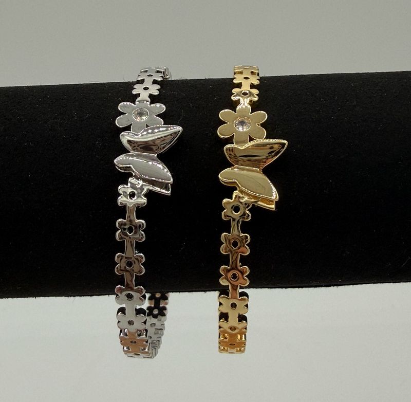 Silver Butterfly Bracelet