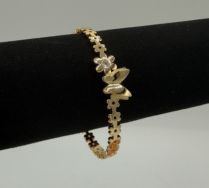 Gold Butterfly Bracelet