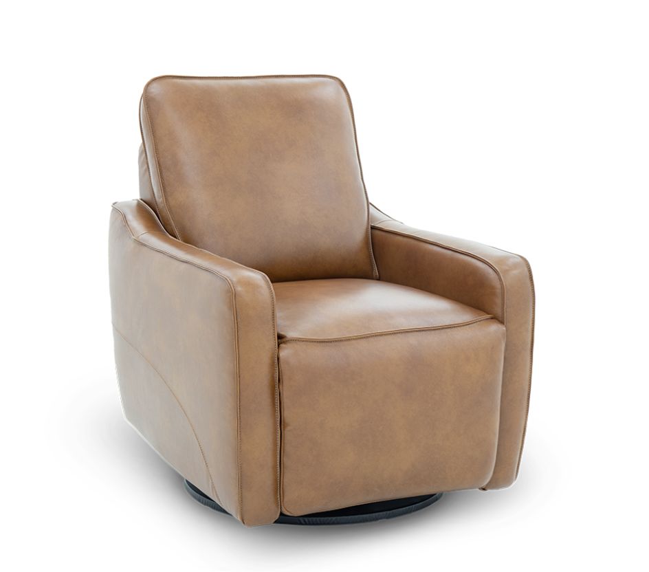 Brown Leather Swivel Recliner Brown Leather Swivel Recliner