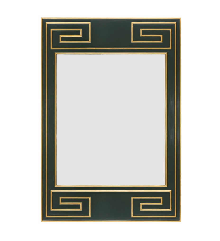 Clair Green Gold Mirror