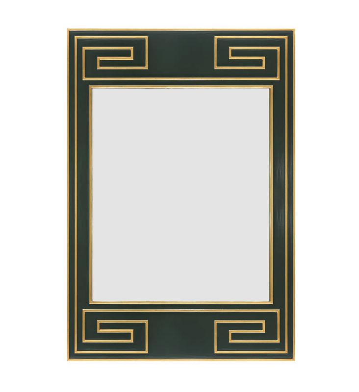 Clair Green Gold Mirror