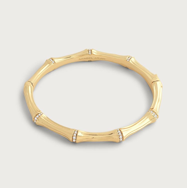 Bamboo Hinged Bangle
