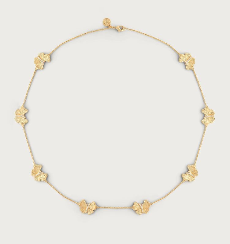 Butterfly Station Necklace