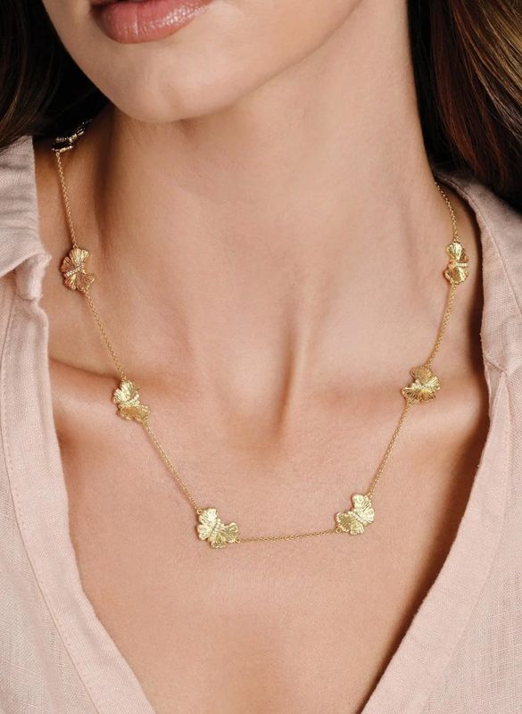 Butterfly Station Necklace