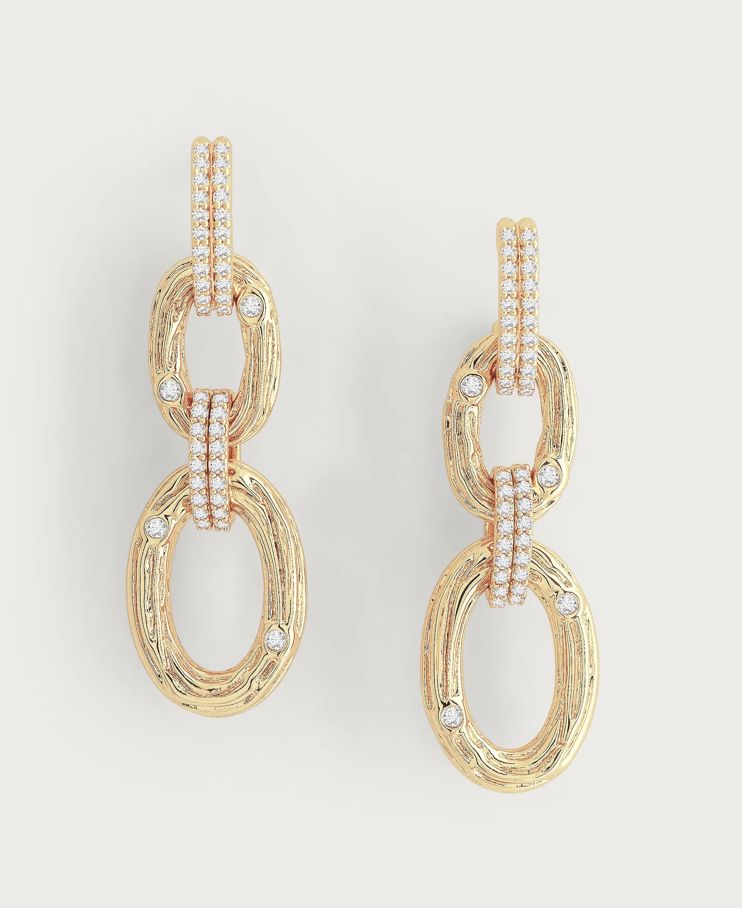 Enchanted Forest Chain Earrings