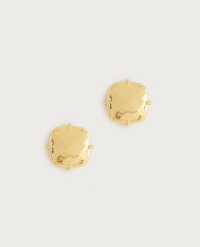 Gold Farrier Stud Earrings