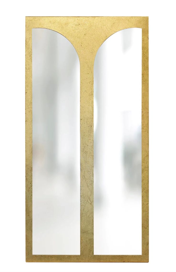 Gold Beveled Mirror