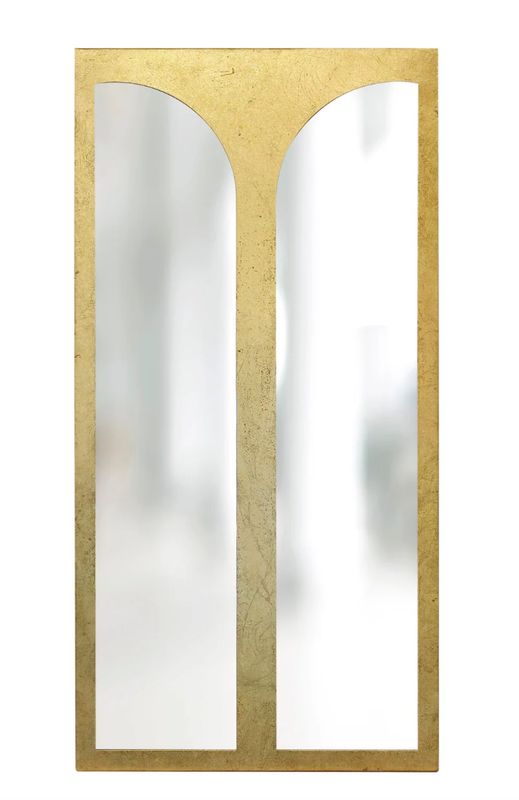 Gold Beveled Mirror