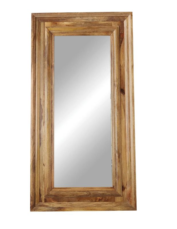 Mango Wood Framed Wall Mirror