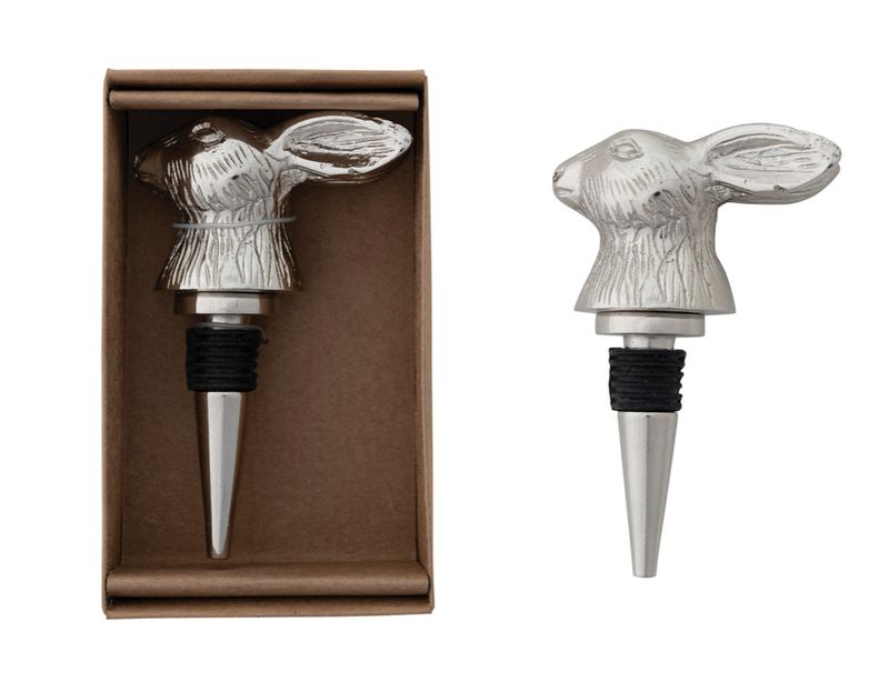 Rabbit Head Bottle Stopper