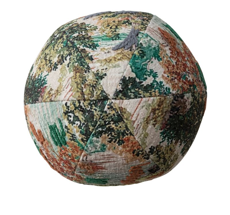 10" Round Landscape Pillow