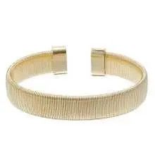 Gold Mesh Plain Cuff