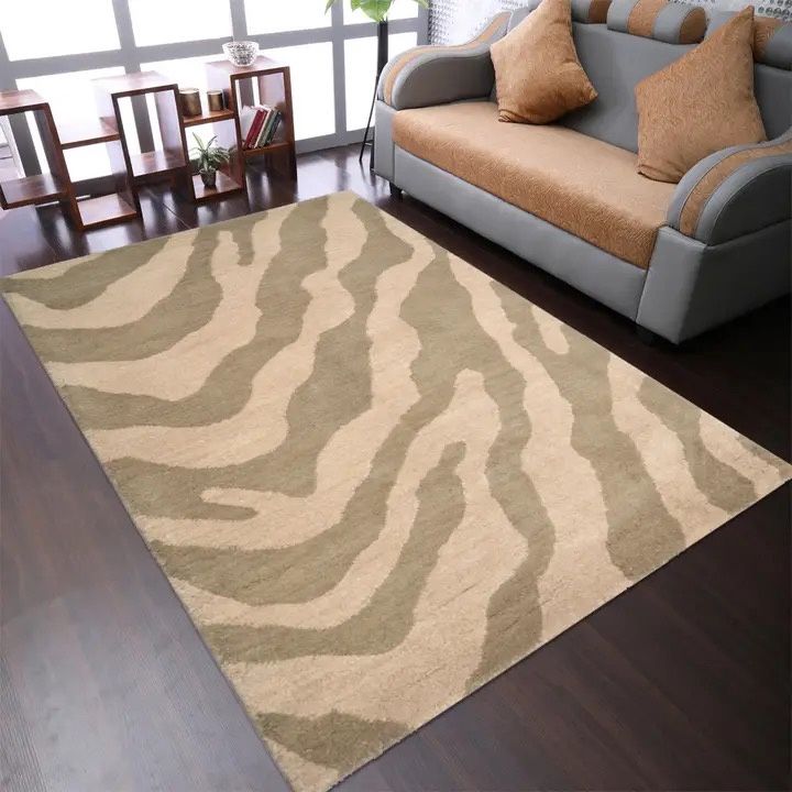 Hand Tufted Zebra Rug 8'X11'