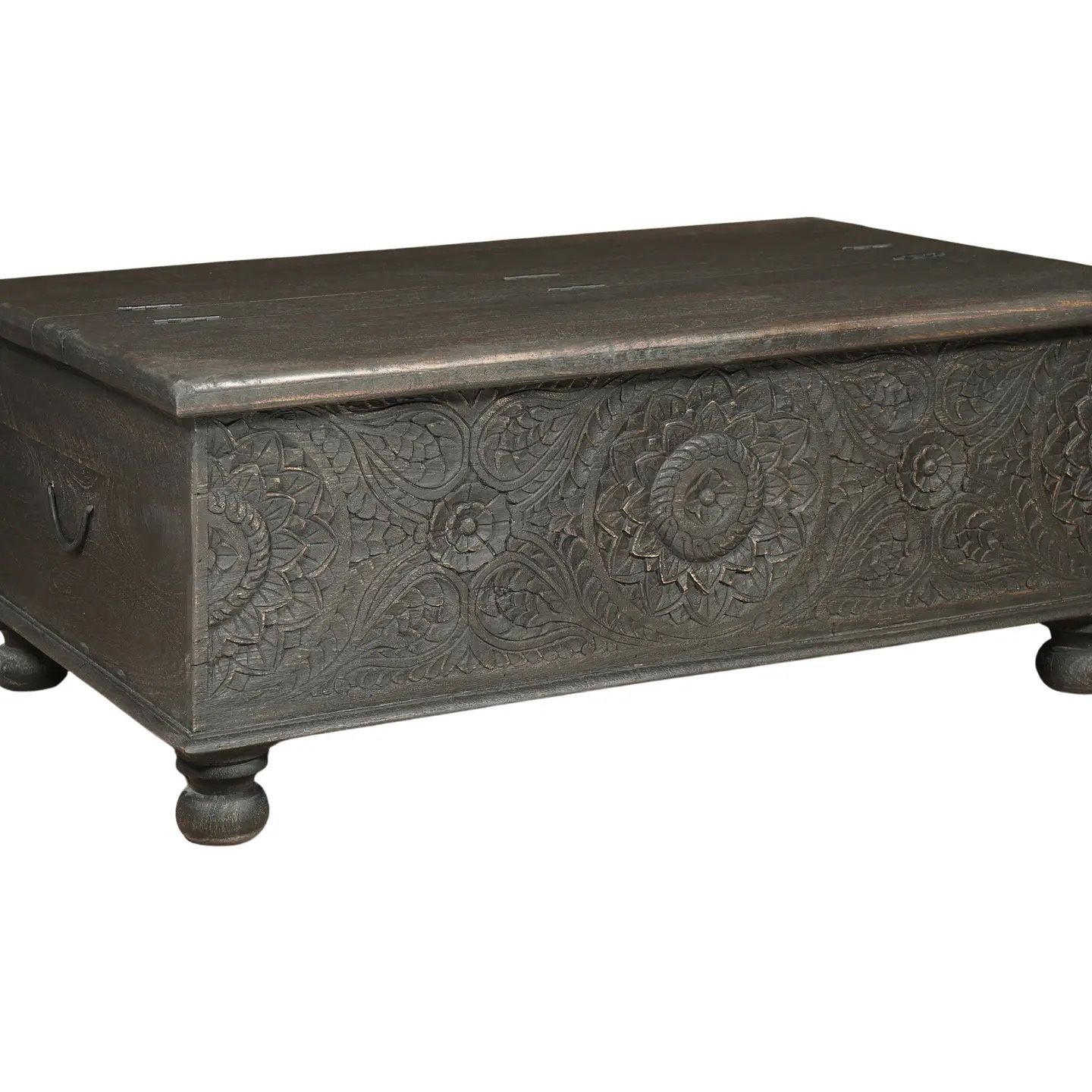 Solid Wood Coffee Table 49"