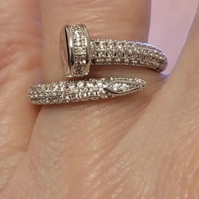 Silver Nail Ring