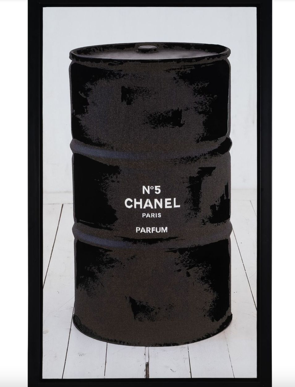 Black Chanel N.5 Art 36L 59H