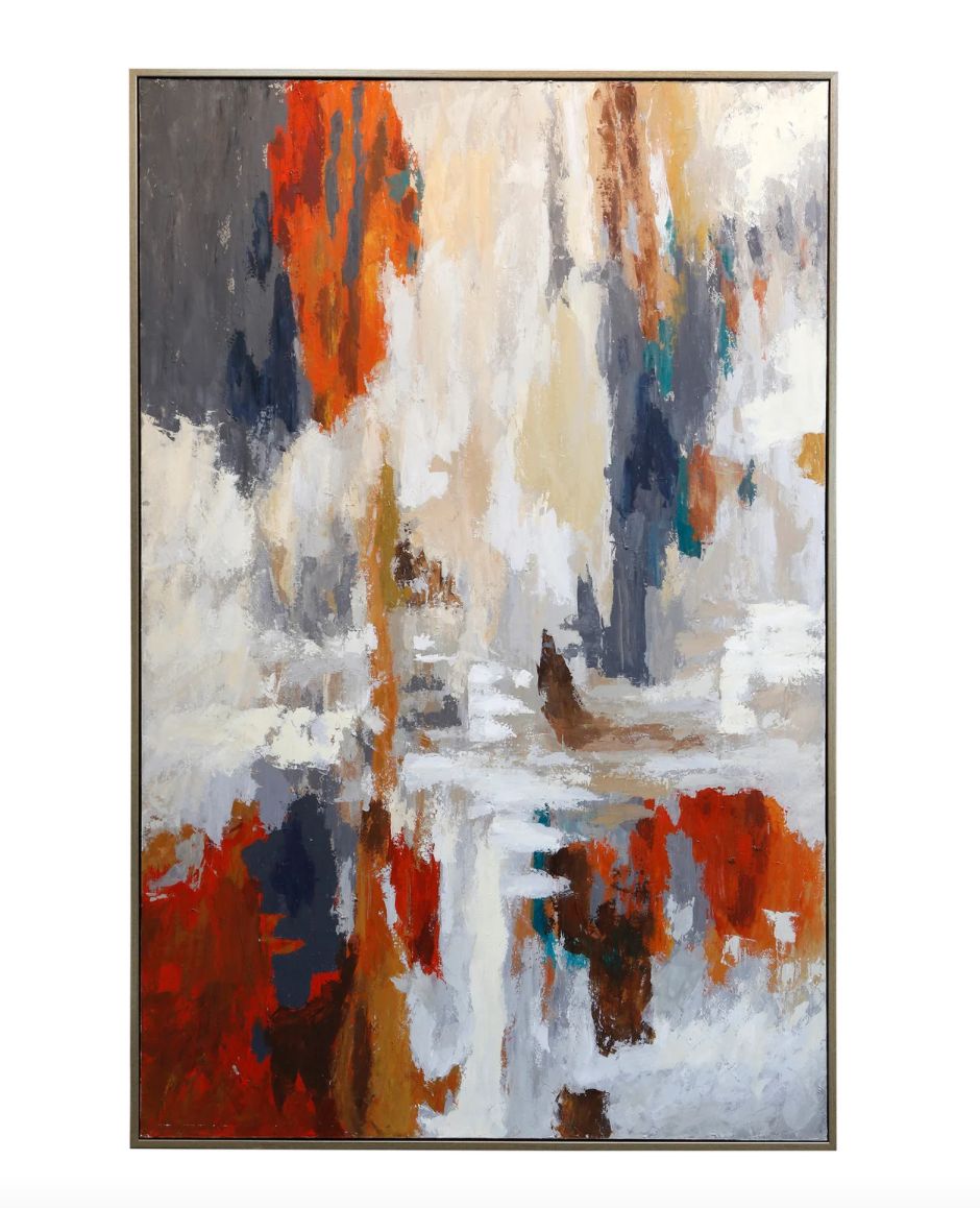 Evolve Hand Painted Canvas 84x54