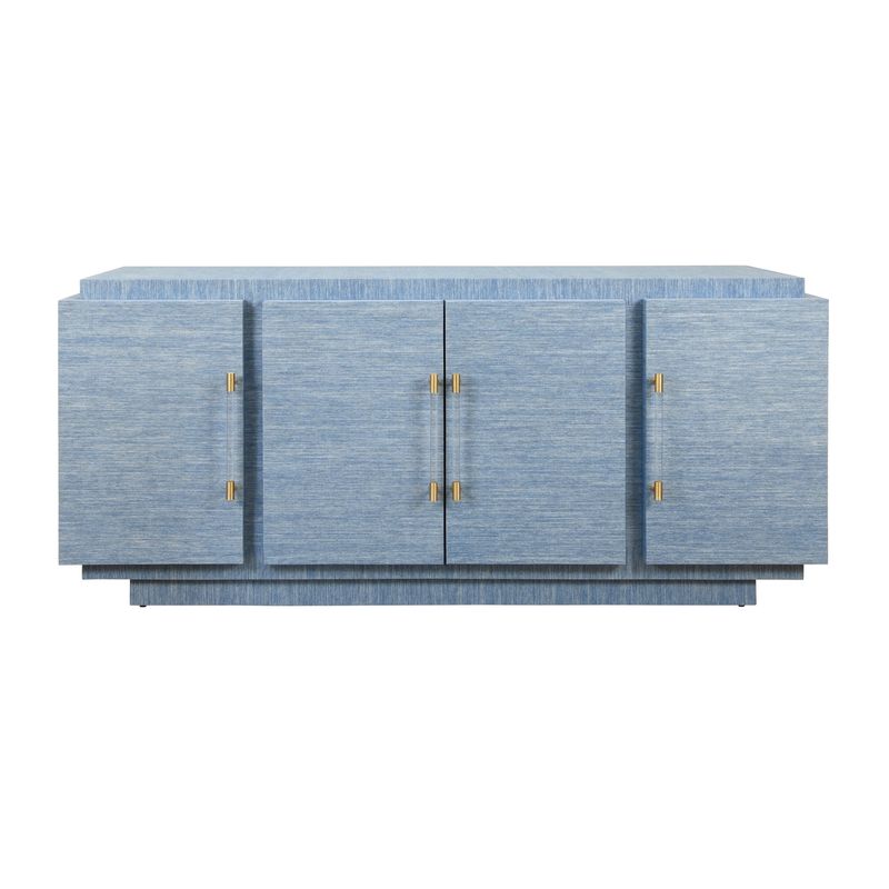 Steel Blue Four Door Buffet