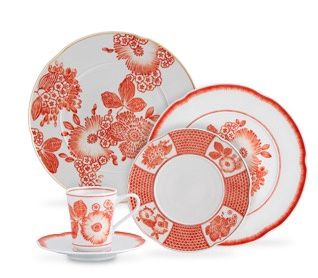 Carolina Orange Dessert Plate