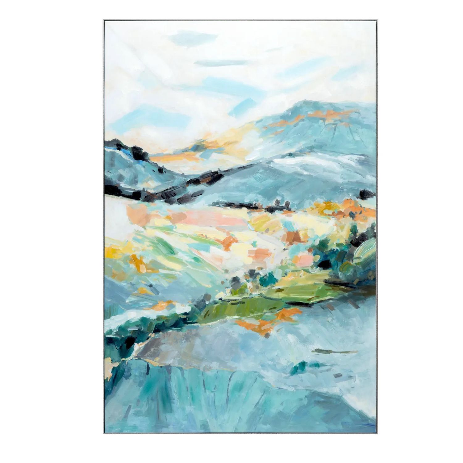 Vibrant Hills Art 48 x 2 x 72 (in)