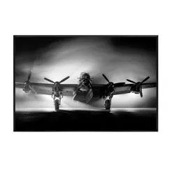 Night Mission Art 48 x 32 x 1.5 (in)