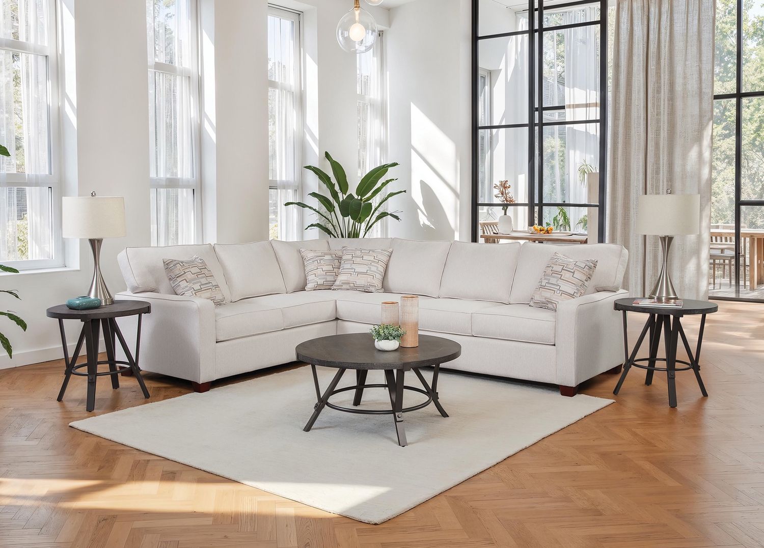 Liberty Sectional Sofa Spirit Natural
