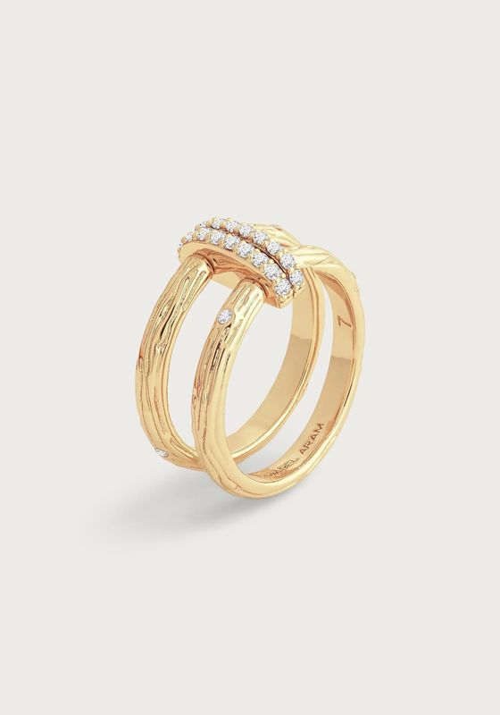 Enchanted Forest Double Ring