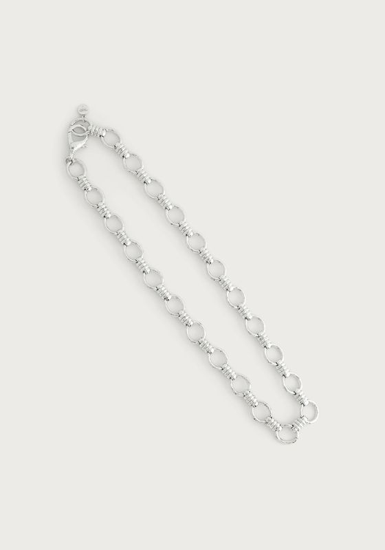 Neptune Chain Necklace Silver