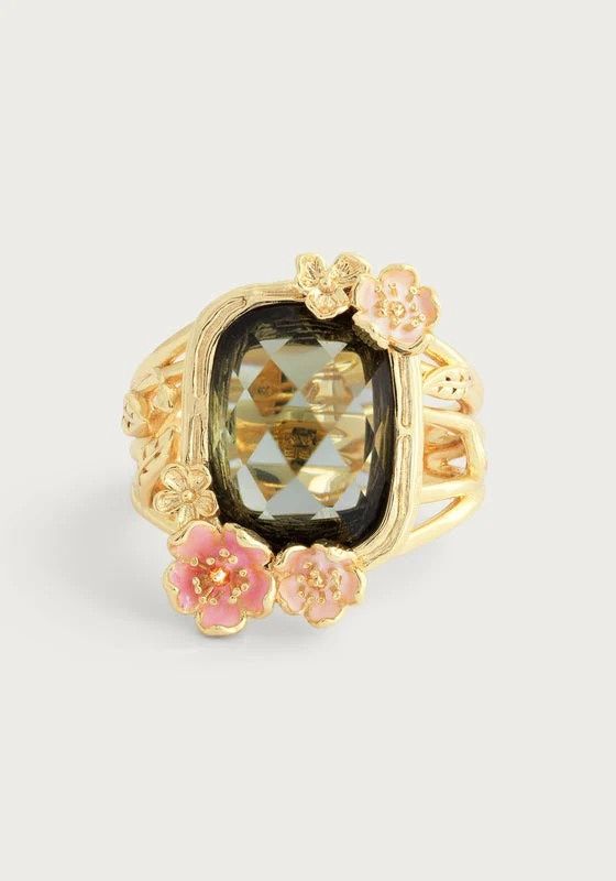 Wildflowers W/Sone Ring Gold