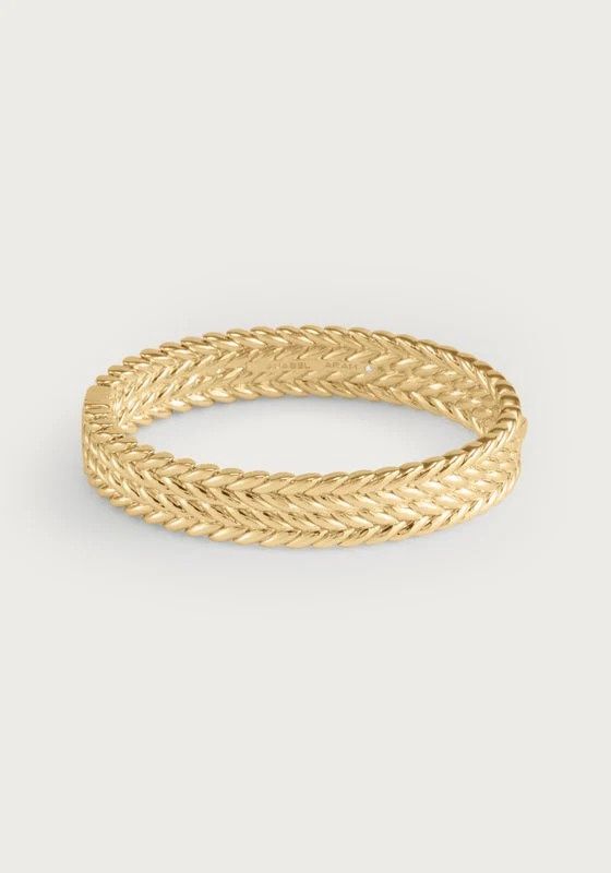 Cheval Braid Bangle Thick