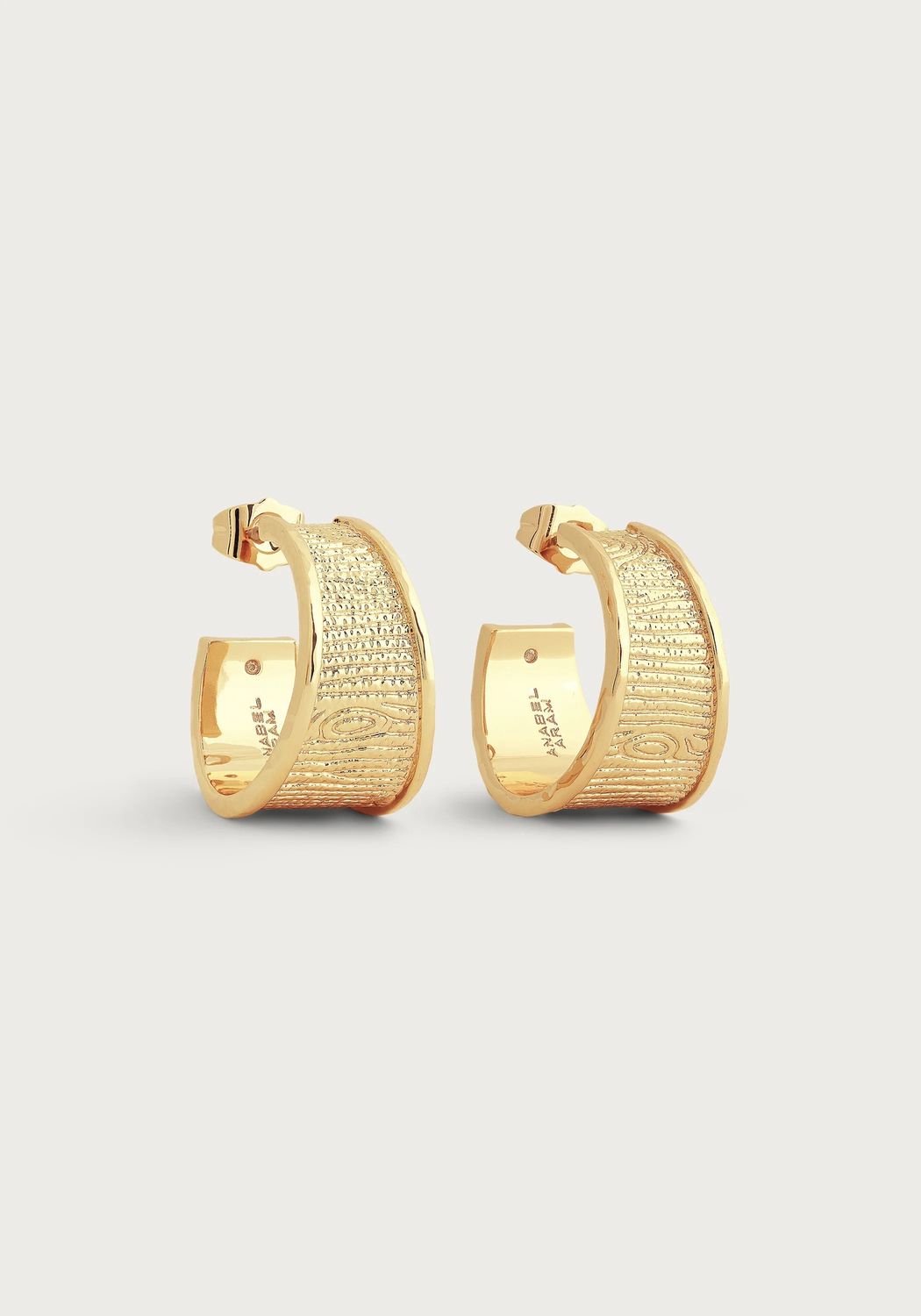 Enchanted Forest Bark Hoops Gold