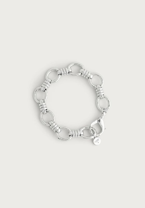 Neptune Chain Bracelet Silver