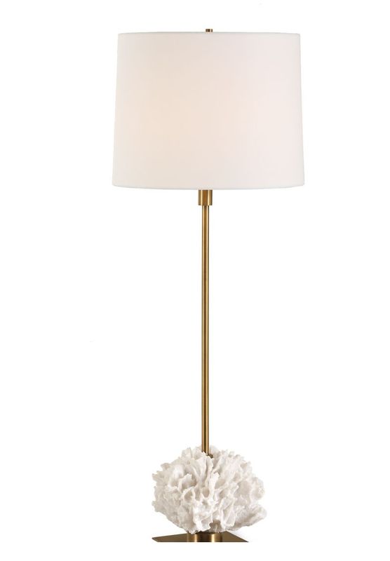 Coral Buffet Lamp 36H