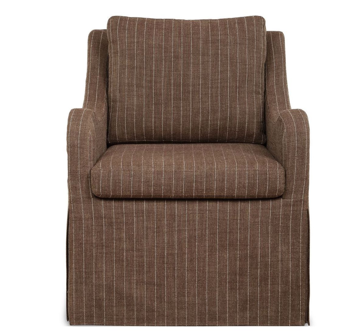 Brown Swivel Accent Chair