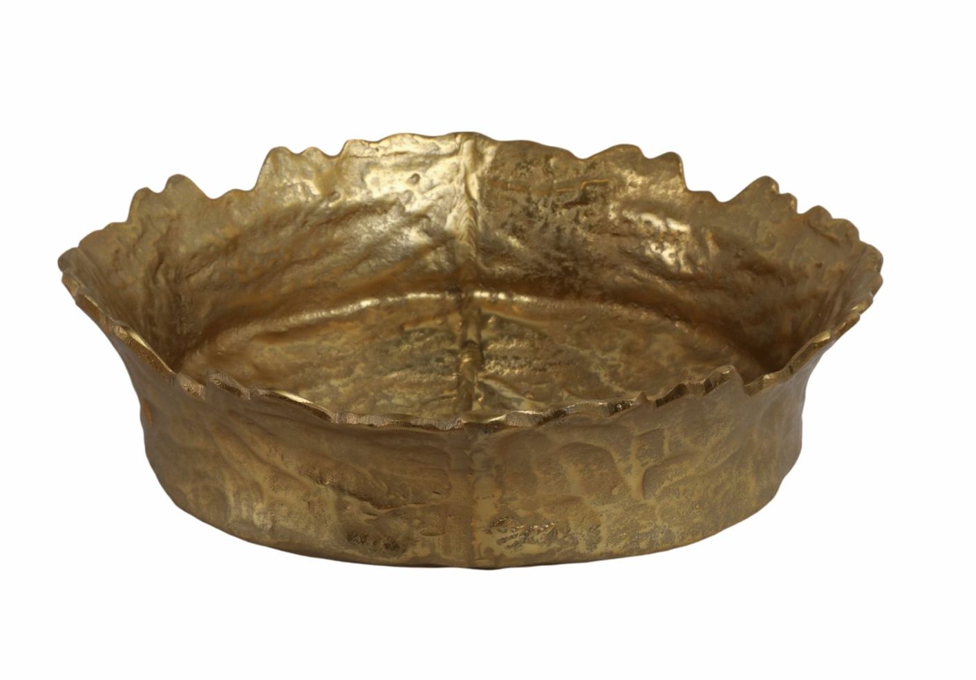 Gold Metal Bowl 17" Gold Metal Bowl 17"